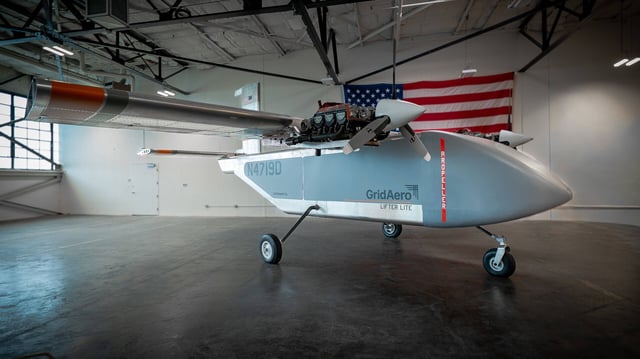 Grid Aero Lifter-Lite autonomous military cargo aircraft