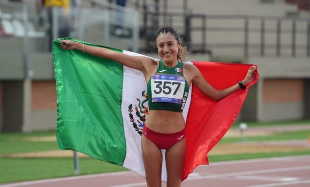 Oro y récord para la michoacana Karla Serrano en Asunción 2025