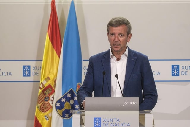 Rueda, durante su intervención de esta mañana