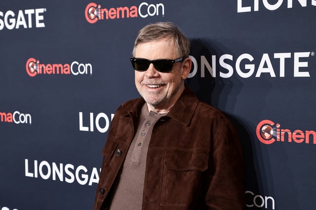 Mark Hamill attends the Lionsgate presentation during CinemaCon on April 1, 2025, in Las Vegas, Nevada.