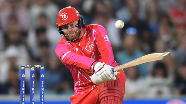 The 35-year-old Bairstow is averaging 59.33, with a strike rate of 171.15, for Welsh Fire