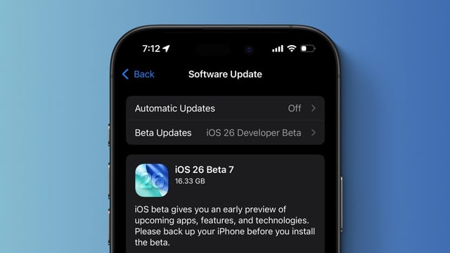 New in iOS 26 beta 7: Adaptive power notifications, blood oxygen