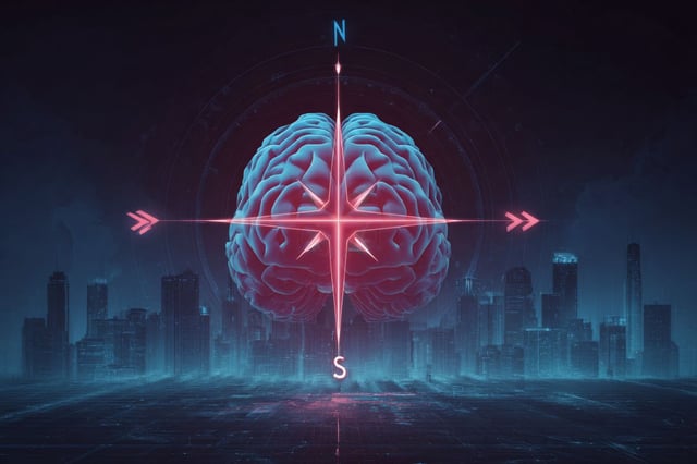 According to the researchers, these findings suggest that these brain regions may serve as a neural compass. Credit: Neuroscience News