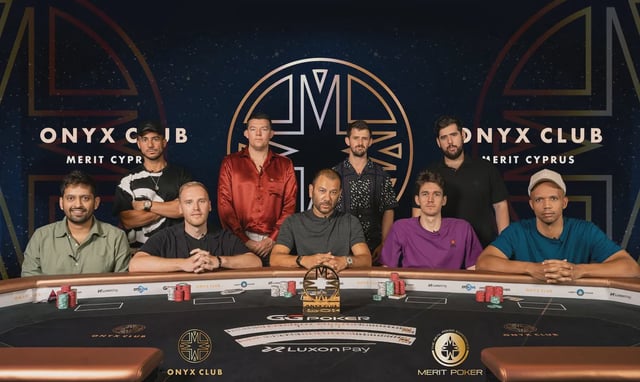 The Onyx Club SHRS $102K Invitational Final Table.