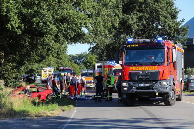 Weil sie nicht angeschnallt war, wurde eine 52-Jährige am Montag bei einem Unfall so schwer verletzt, dass sie starb.