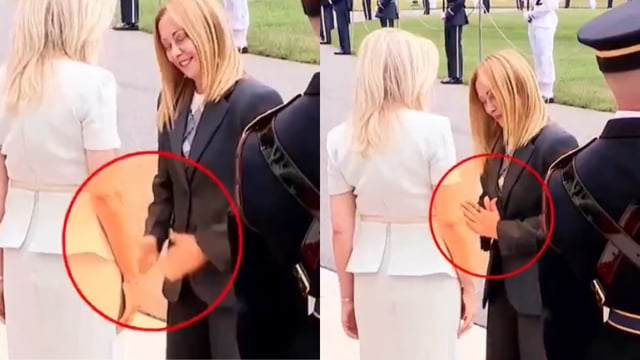 Italian PM Giorgia Meloni surprised everyone at the White House by greeting Trump’s aide with a Namaste.