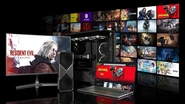 An image about DLSS 4 is now available in over 175 games and apps, coming soon to Borderlands 4