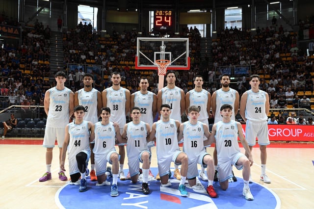La selección argentina de básquet se mide con Brasil en Panamá como preparación para la AmeriCup. (Prensa CAB)