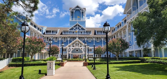 Disney Extends Yacht Club & Beach Club Exterior Refurbishments to