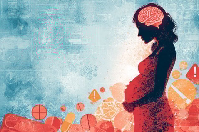 Acetaminophen is known to cross the placental barrier and may trigger oxidative stress, disrupt hormones, and cause epigenetic changes that interfere with fetal brain development. Credit: Neuroscience News