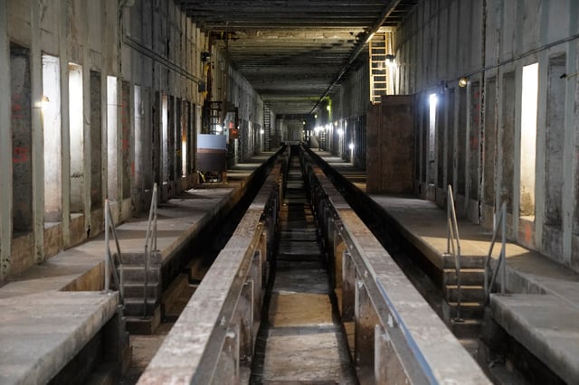 A section of Phase Two of the Second Ave. Subway near E112th St. is pictured Tuesday, Nov. 23, 2021 in Manhattan, New York. (Barry Williams)
