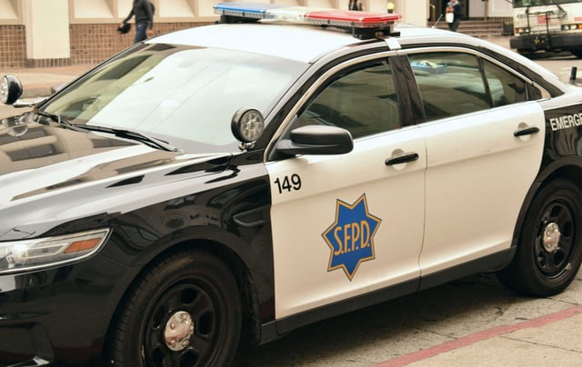 The shooting happened at about 2:57 p.m. in the 1900 block of Mission Street. The officers who responded to the scene were from Mission Station and were nearby when the gunfire erupted, police said. 