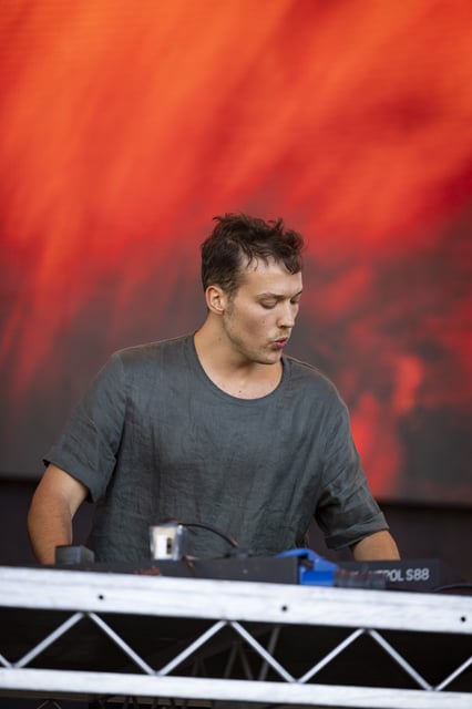 FREMANTLE, AUSTRALIA - JANUARY 07: Ben Bohmer performs at Falls Festival on January 07, 2023 in Fremantle, Australia. (Photo by Matt Jelonek/WireImage)