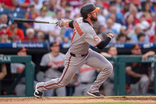 Orioles’ Jordan Westburg, shown in this file photo, left Monday’s game against the Red Sox with an ankle injury. (AP Photo/Chris Szagola)