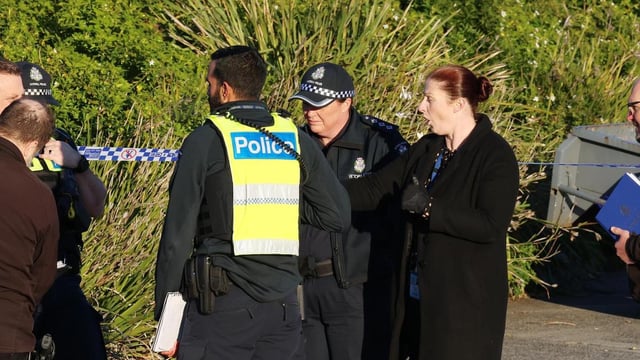 A man has been stabbed to death outside a petrol station in Melbourne’s southeast. NewsWire/ David Crosling