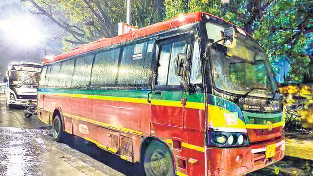 The mother and the son tragically lost their lives after being hit by a BEST bus in the Wadala area on Monday afternoon. (Raju Shinde/HT Photo)