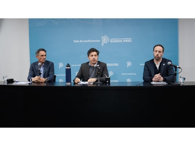Axel Kicillof enviará un proyecto para declarar la &#34;emergencia de la obra pública nacional&#34;.