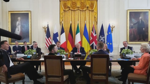 Trump says he and EU Commission President discussed 'worldwide problem of missing children'
