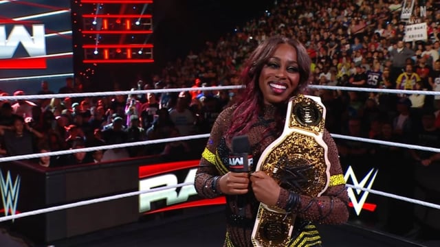 Naomi recently blazed it up at the SummerSlam event beating a combo of Rhea Ripley and Iyo Sky.