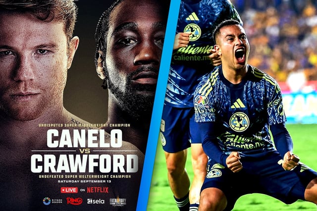 &#39;Canelo&#39; no sólo &#34;peleará&#34; contra Crawford el 13 de septiembre, también lo hará contra la Liga MX. (Foto: Especial GH)