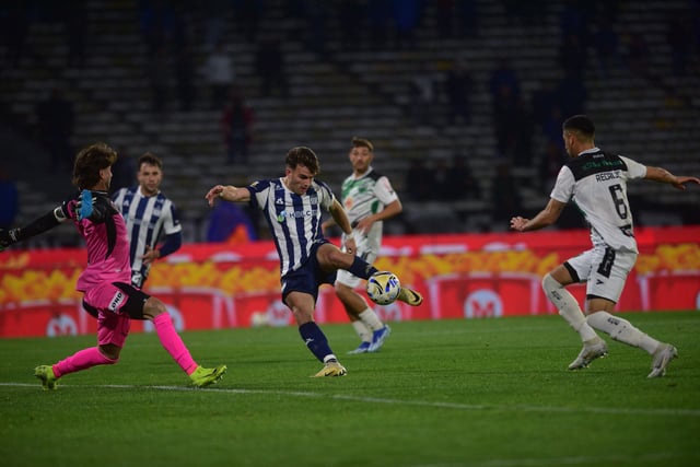 Talleres recibió a San Martín de San Juan por la Liga Profesional. Fue 0-0. Depietri fue protagonista siend inicialmente &#34;9&#34; y, luego, por la banda. Pero nunca estuvo derecho. Le anularon un gol. (Pedro Castillo / La Voz)