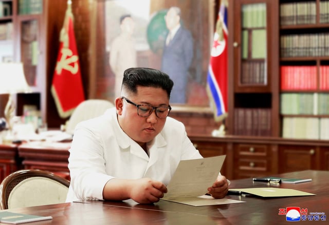 Foto: (Agencia Telegráfica Central de Corea (KCNA por sus siglas en inglés)/Korea News Service vía AP)