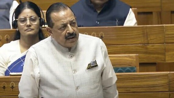 Union Minister Jitendra Singh during special discussion on space (Photo: ITG)
