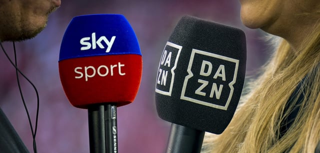 Wer alles sehen will, braucht sowohl ein DAZN- als auch ein Sky-Abo (Montage)