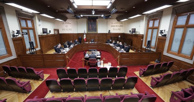 La Presidenta Claudia Sheinbaum aclaró que no se trata de actuar contra ninguna empresa, sino de garantizar justicia para todas las personas sin privilegios. Foto: SCJN / Cuartoscuro