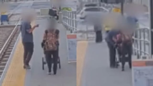 Man Attempts To Kidnap Child In Stroller At US Railway Platform, Runs Away When Bystanders Intervene; Arrested- VIDEO