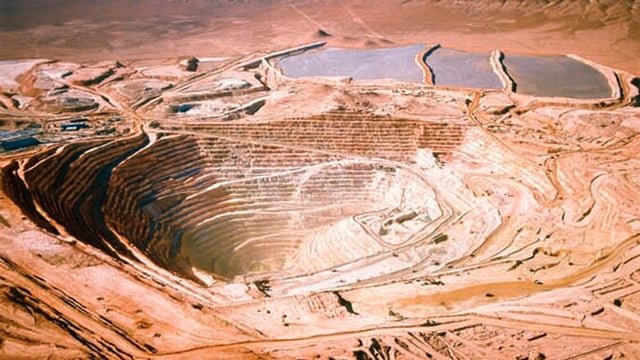 BHP said that a fall in iron ore prices was offset by higher copper prices