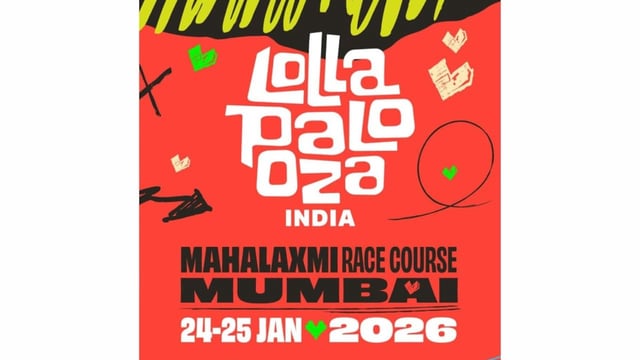 Lollapalooza India 2026 to return on January 24-25, promising two days of global music in Mumbai