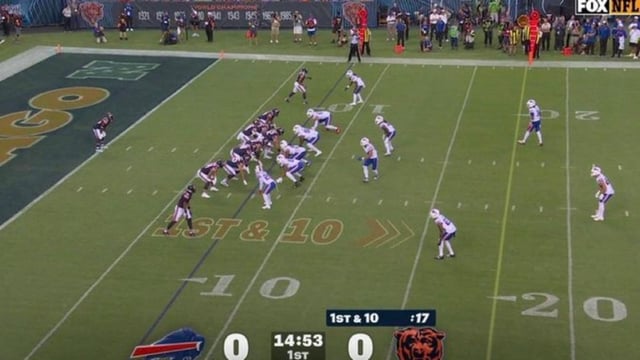 The updated FOX NFL scorebug features team logos and player stats but has sparked controversy among fans, with opinions ranging from praise to disdain for its design and placement.