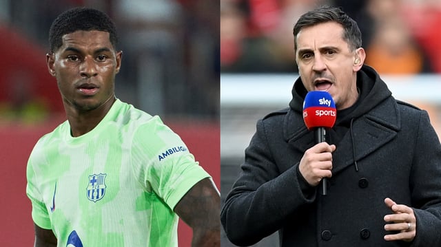 Marcus Rashford Gary Neville