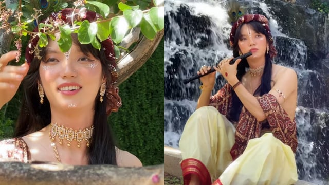 VIDEO: Korean Man In Lord Krishna&#39;s Look Wins Hearts On Internet, Netizens Praise, &#39;Cutest Kanha Ever!&#39;