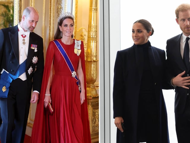 Anders als Harry und Meghan: Das britische Thronfolgerpaar wird demnächst zur Miete leben.