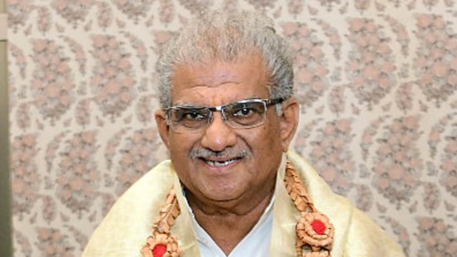 Veerendra Heggade said he welcomes the formation of a Special Investigation Team to uncover the truth behind ongoing allegations against the temple. (ANI Photo)