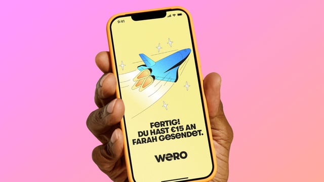 Handy mit Wero-Nutzung