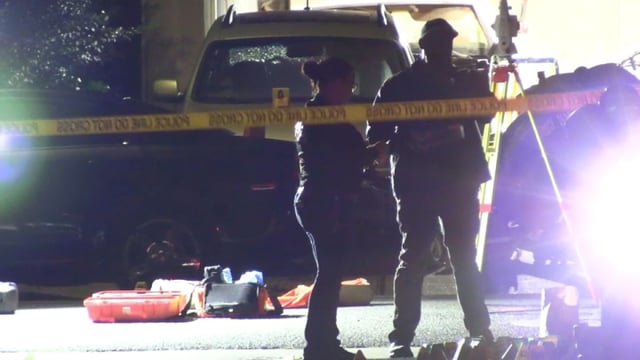 Vallejo police investigate a fatal shooting Monday night. (Aug. 19, 2025)