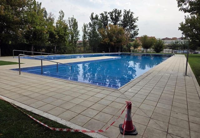Piscina municipal del barrio de Balàfia, en Lleida.
