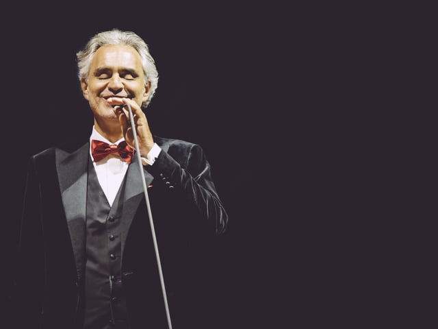 Andrea Bocelli confirmó su segundo show en Buenos Aires. Fotos prensa