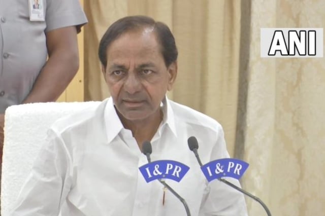 Former Chief Minister K Chandrasekhar Rao (Photo: ANI)