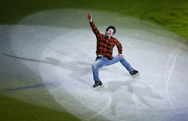 Figure Skating - World Figure Skating Championships - Saitama Super Arena, Saitama, Japan - March 26, 2023 Canada's Keegan Messing performs during the Gala Exhibition REUTERS/Issei Kato/File Photo