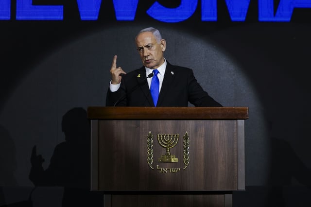Israeli Prime Minister Benjamin Netanyahu said antisemitism had 'surged' in France