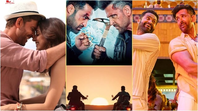 War 2 stars Hrithik Roshan, Jr NTR and Kiara Advani | Image: X