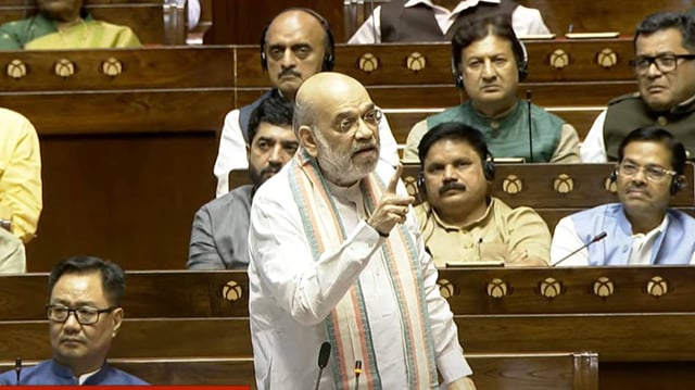amit shah | Image: Youtube/ Sansad TV