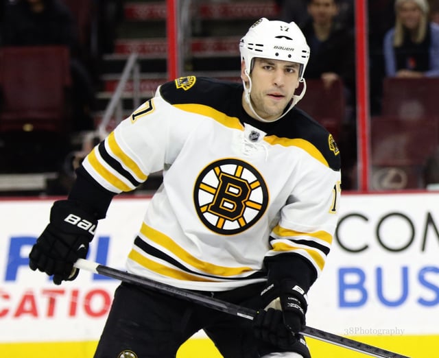 Milan Lucic, Boston Bruins (Amy Irvin / The Hockey Writers)