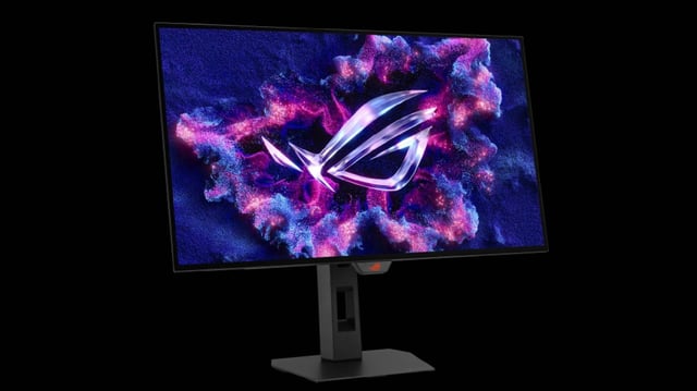 An image about ASUS unveils new OLED gaming monitor that's 15% brighter and has a 60% longer lifespan