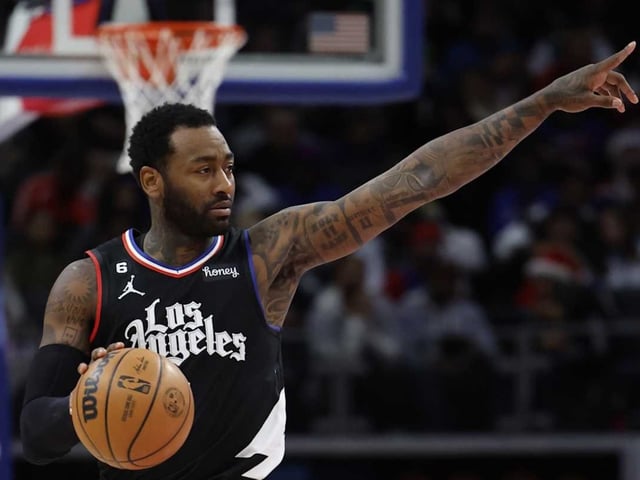 John Wall en un partido con Los Angeles Clippers de la NBA. Foto: Sports Illustrated