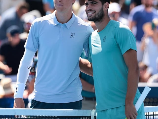 Sinner y Alcaraz miran hacia Nueva York, donde serán los grandes protagonistas. Foto Instagram @cincytennis